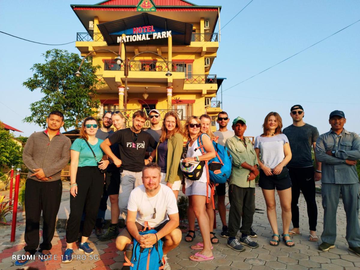 Hotel National Park- A Peaceful Family Home Where You Can Stay Peace And Enjoy And Organize The Wildlife Safari Chitwan Exterior photo