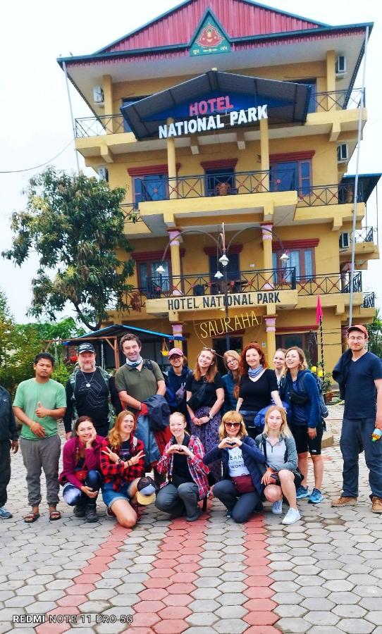 Hotel National Park- A Peaceful Family Home Where You Can Stay Peace And Enjoy And Organize The Wildlife Safari Chitwan Exterior photo
