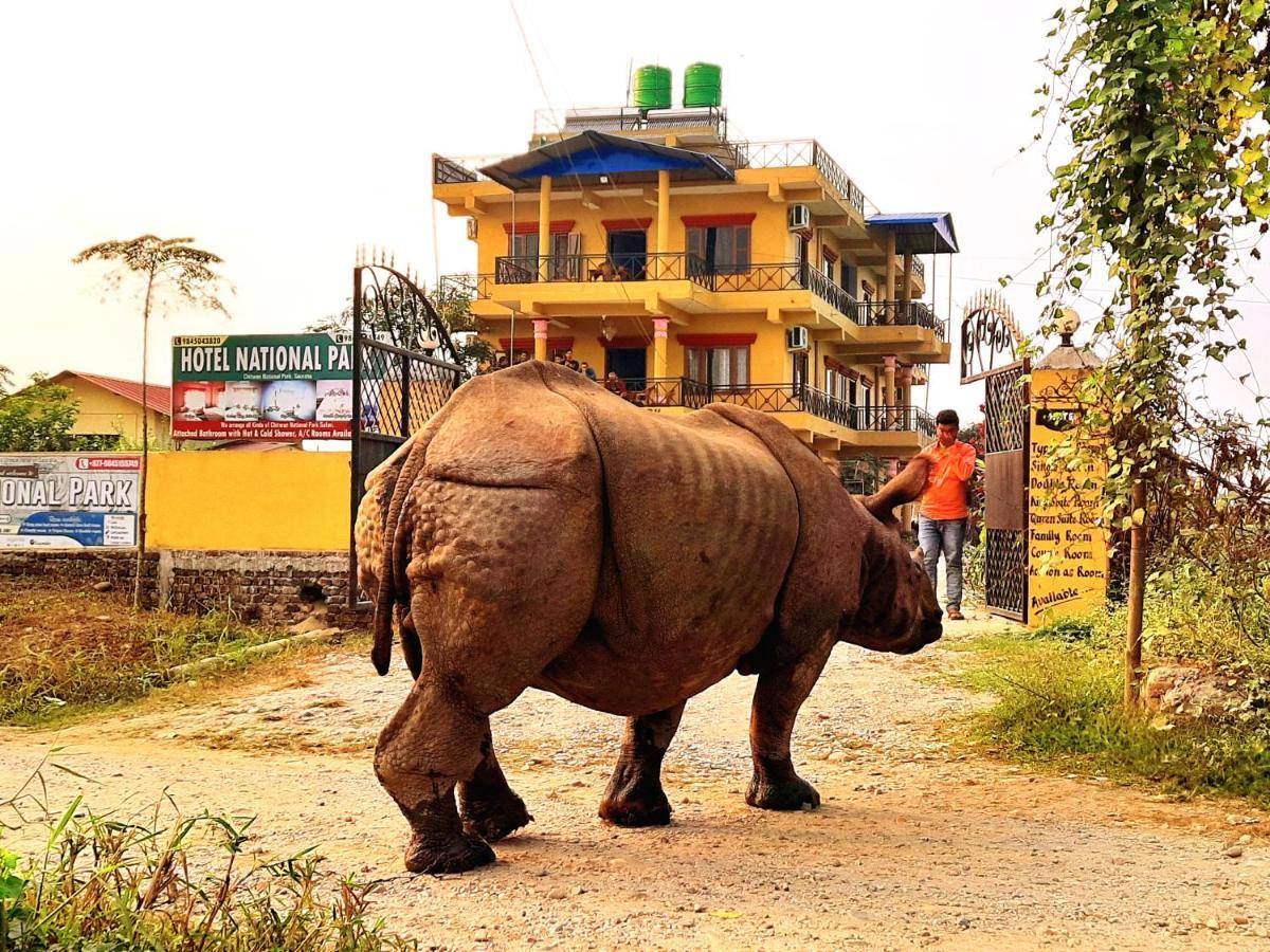 Hotel National Park- A Peaceful Family Home Where You Can Stay Peace And Enjoy And Organize The Wildlife Safari Chitwan Exterior photo