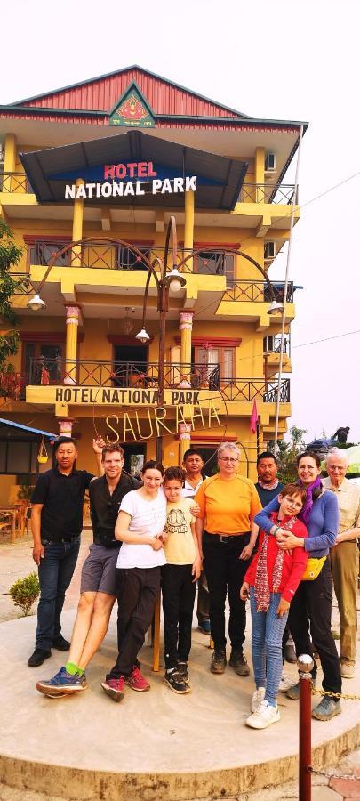 Hotel National Park- A Peaceful Family Home Where You Can Stay Peace And Enjoy And Organize The Wildlife Safari Chitwan Exterior photo