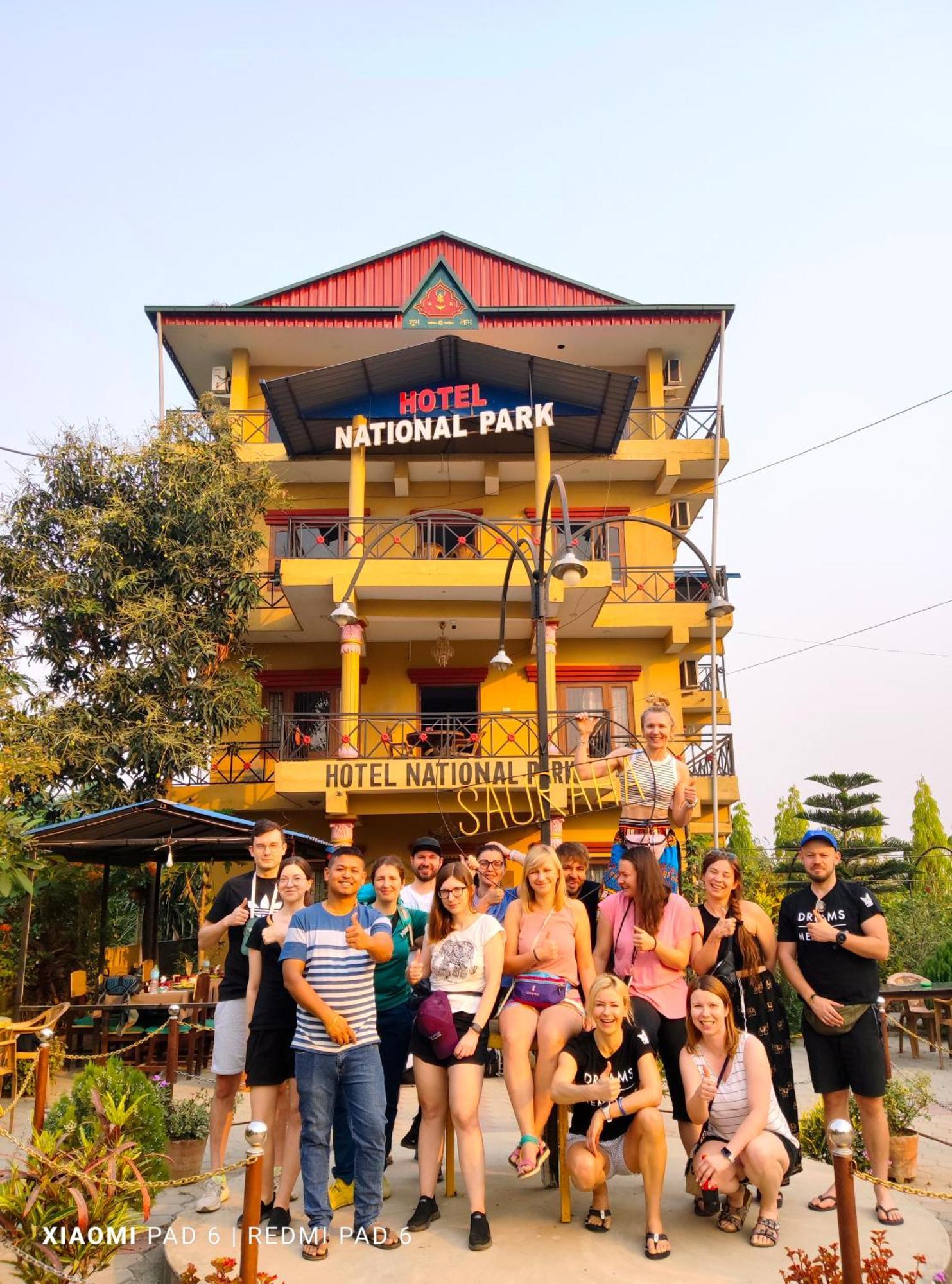 Hotel National Park- A Peaceful Family Home Where You Can Stay Peace And Enjoy And Organize The Wildlife Safari Chitwan Exterior photo