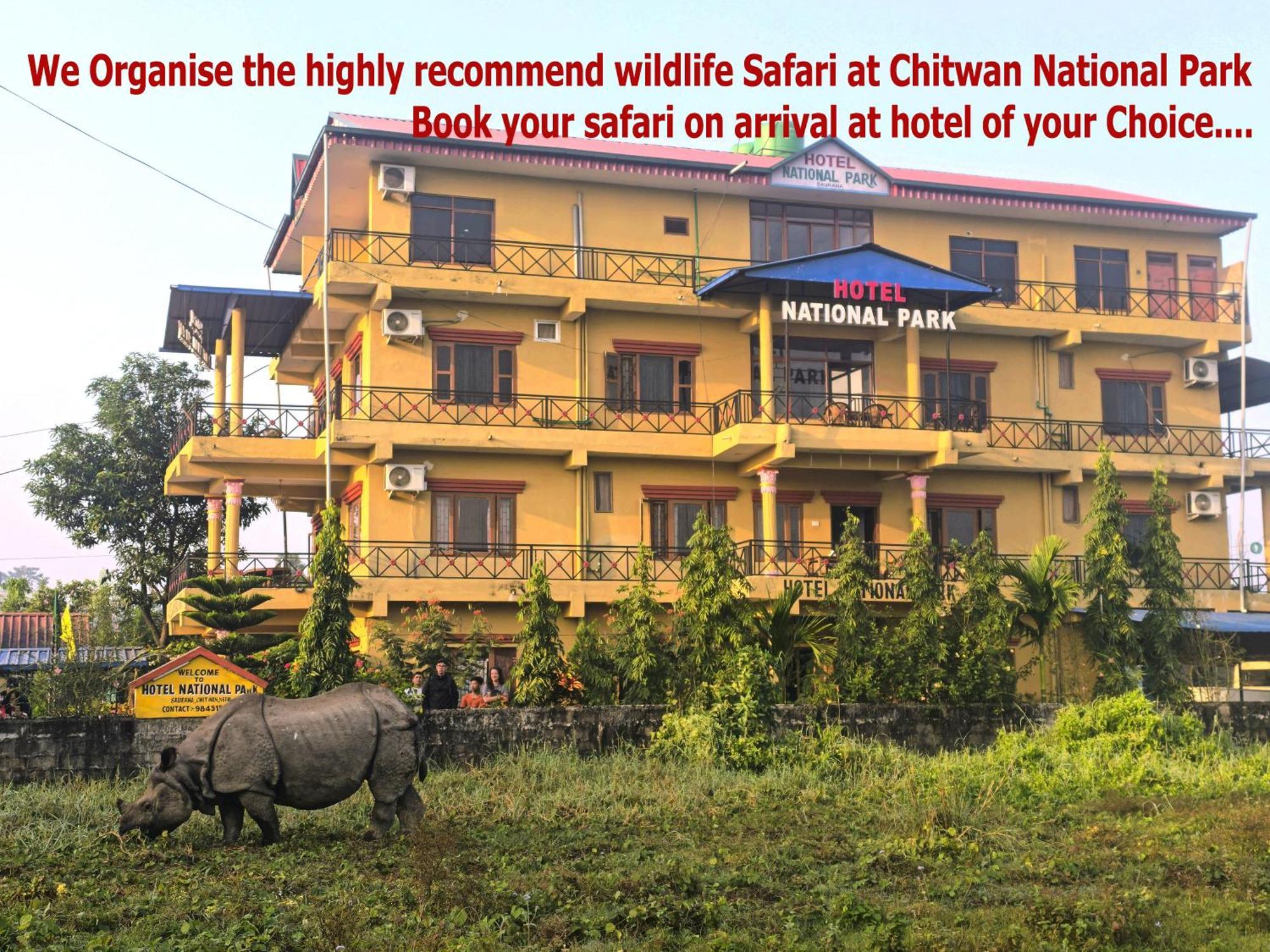 Hotel National Park- A Peaceful Family Home Where You Can Stay Peace And Enjoy And Organize The Wildlife Safari Chitwan Exterior photo